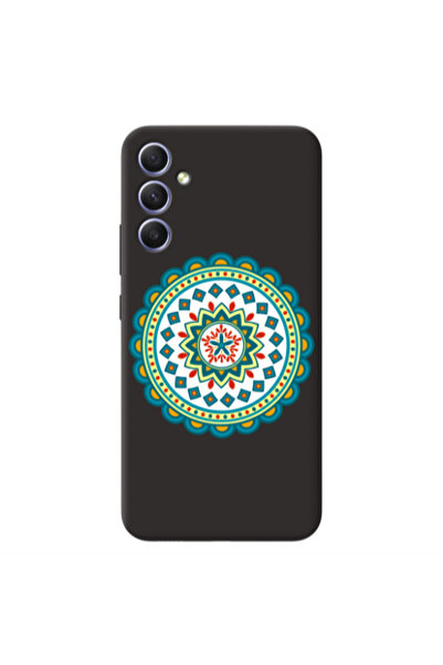 Other Samsung Galaxy A05s Mandala D11 Black Colored Silicone TPU Θήκη