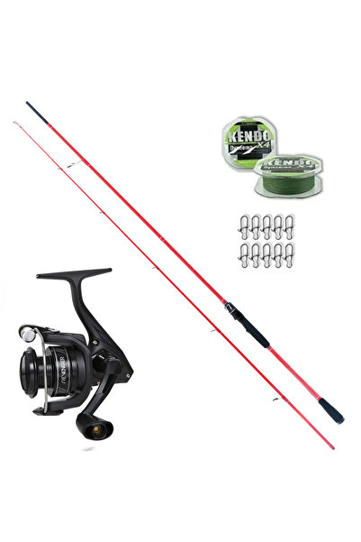 Okuma Revenger 4000 - Ryuji Red Fox 270cm 5-55gr Spin Olta Seti