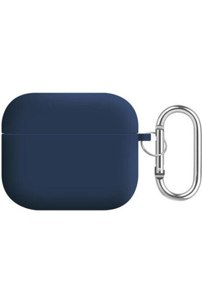 OEM Θήκη σιλικόνης με μπρελόκ μπλε για Apple AirPods 3