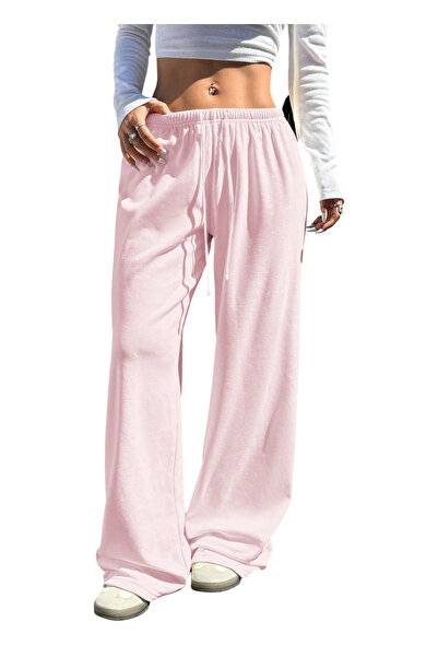OEM Pantaloni lungi pentru femei, culoare roz, marimea XS