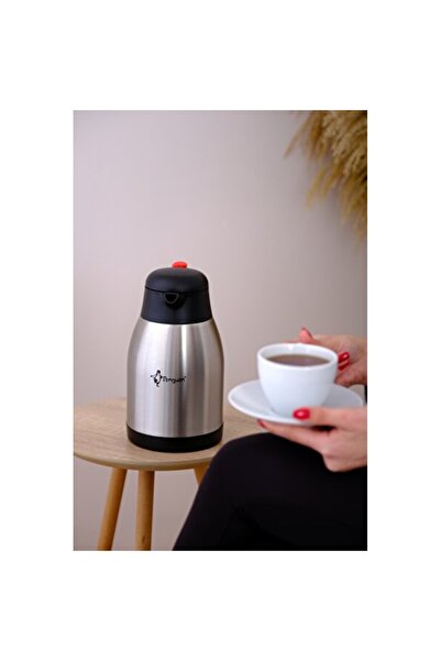 Empressco 1200P Stainless Steel Vacuum Thermos 2 Lt, Durable and Stylish Design