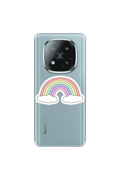Other Xiaomi Redmi Note 14 Pro + 5g Rainboww Transparent Silicone TPU Θήκη
