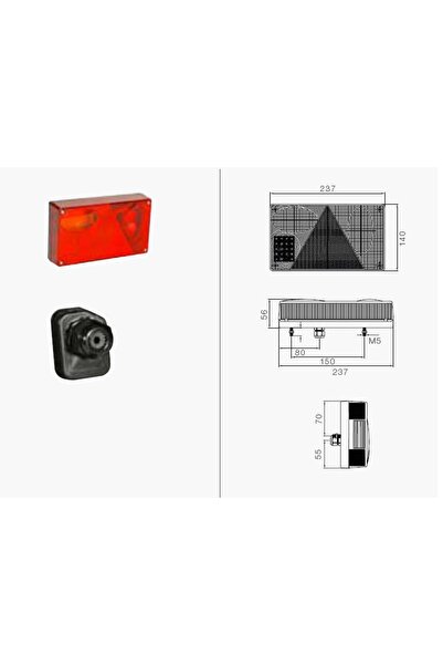 Aspöck Lampa Spate Stanga Multipoint I (led 24v cu Lumini Frana Lumini Parcar...