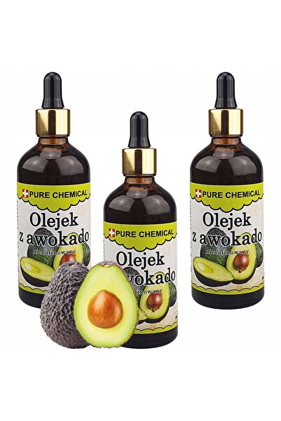 CHOSA Ulei De Avocado, 3x 100ml, Pentru Par, Pentru Ten, Nerafinat Presat La ...