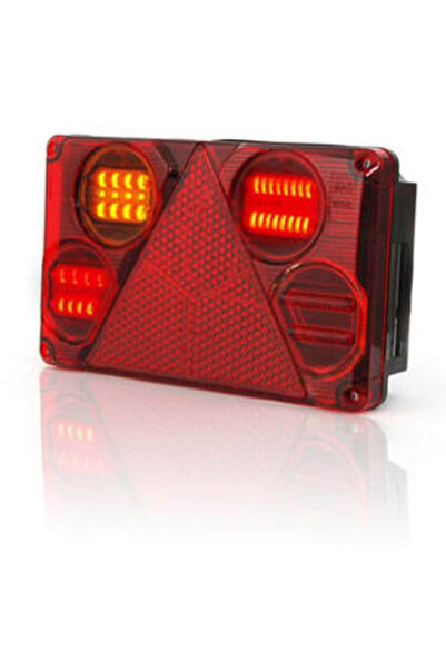 WAS Lampa Spate Stanga (led 12/24v cu Semnalizare Lampa Anti-ceata cu Lumini ...