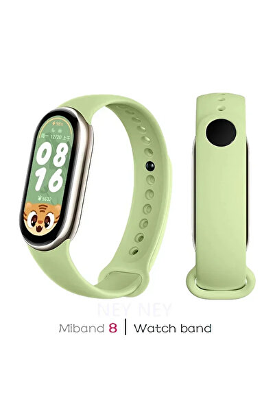 Choice9 For Mi Band 10 26 Matcha green Soft Silicone Strap for Mi Band 10 Spo...