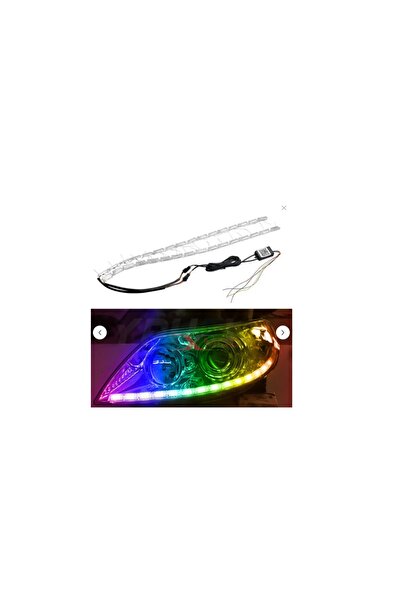 AKSOY Kristal Gündüz Ledi Kayar Sinyalli Rgb Çok Renkli KUMANDASIZ