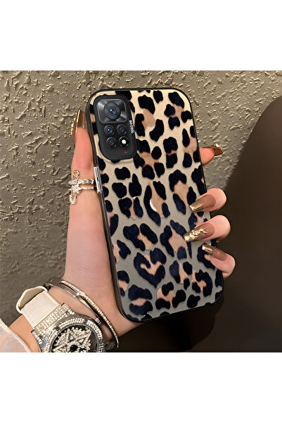 CASEVIBE Redmi Note 11 Pro 4G/5G Uyumlu Moda Leopar Desen Darbeye Dayanıklı T...