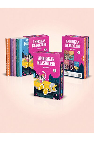 The Kitap Amerikan Klasikleri 5’li Kutulu Set