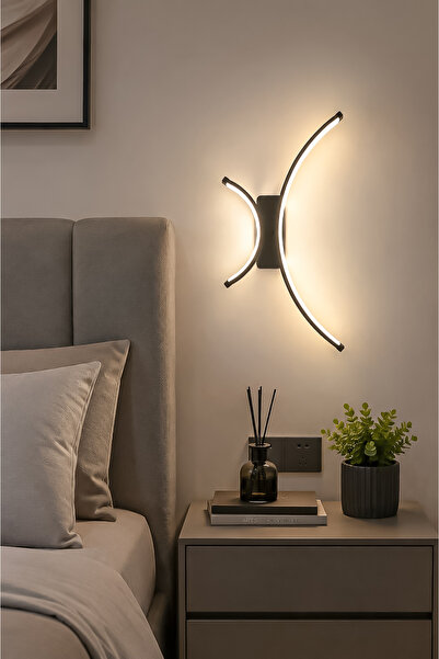 Fer Avize Gedro Modern Tasarım Dekoratif Led Aplik (GÜN IŞIĞI) (PİLLİ DEĞİLDİ...