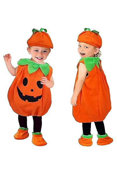 GGEROU Pumpkin Costume for Baby Toddler Kids,Unisex Funny Cosplay Outfit Oran...