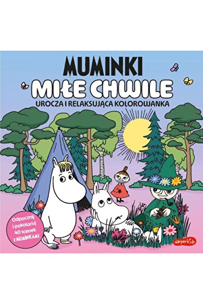 OEM Muminki Mile chwile, kolorowanka relaksacyjna, Harperkids, Carte de color...