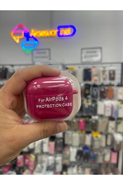 eaksesuarnet AirPods 4Th Generation Compatible Suede Textured Launch Silicone...