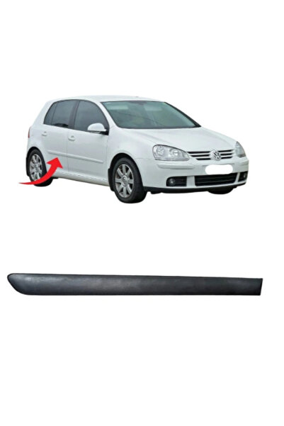gkl غطاء باب جولف 5 خلفي أيمن أسود ساتان 2005-2009 1K4853754B