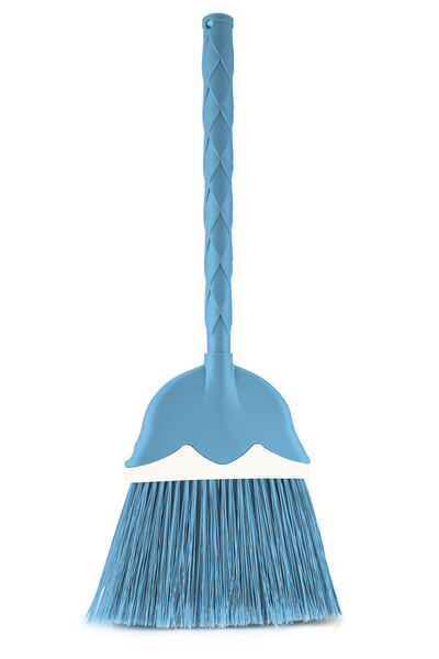 Flora F327 Lale Süpürge 60 cm No:3 Uzun Saplı Bahçe Balkon Ofis El Süpürgesi ...