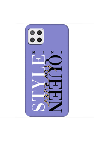 Other Samsung A22 5G Mini Quen Forever Purple Colored Silicone TPU Θήκη
