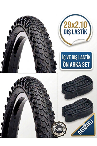 efor bike 29x2.10 Dağ Bisikleti Dış ve İç Lastik Seti - Ön ve Arka 4 Parça