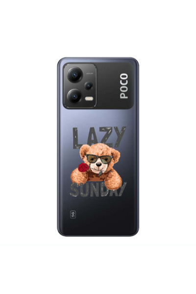 Other Xiaomi Poco X5 Lazy sunday Transparent Silicone TPU Θήκη