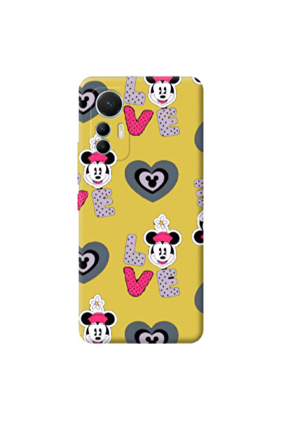 Other Xiaomi Mi 12 Lite Minnie Yellow Colored Silicone TPU Θήκη