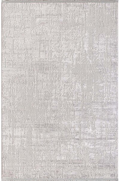 Artemis Halı Emma 09765D Krem Gri Modern Salon Halısı Viskon Akrilik İpeksi D...