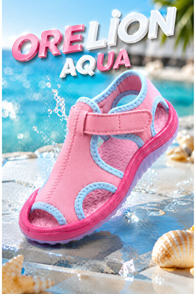 ORELİON New Season Aqua Children's Sea Shoes Non-Slip Sole Toe-Protecting Bea...