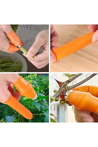 Yıldızan Avenika Store 5 Pieces Practical Finger Protectors 1 Piece Thumb Bla...