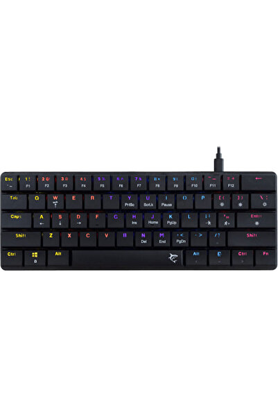 white shark GK-006131 Μηχανικό πληκτρολόγιο gaming με φωτισμό RGB (Αγγλικό US)