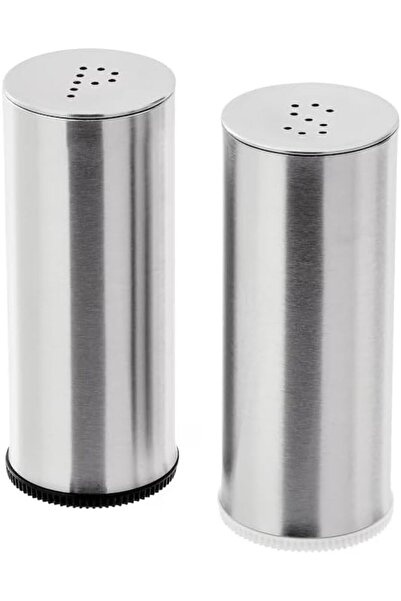 Yıldızan متجر أفينيكا 802.336.75 وعاء ملح وفلفل، ستانلس ستيل، طقم من قطعتين M...