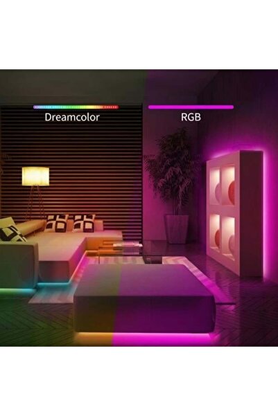 Kray لي زينة ليد سيليكون ذكي 5 متر 12 فولت متعدد الألوان RGB مع ريموت ويعمل ب...