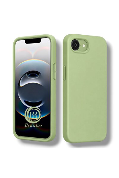 Bruntoo BR İphone 16e / 17e İle Uyumlu Kılıf Kamera Çıkıntılı Yumuşak Silikon...