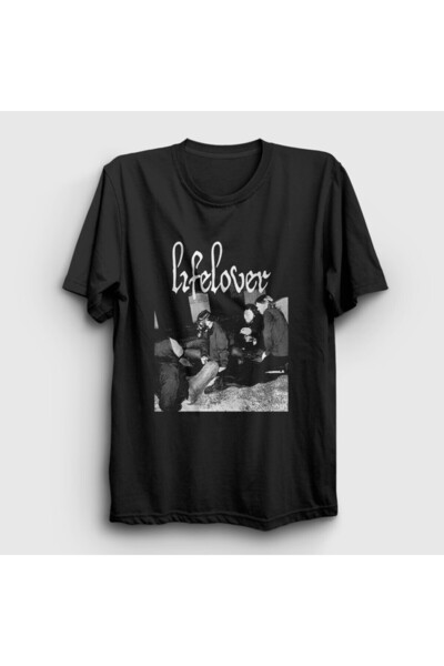 ZOKAWEAR Ουνισέξ Μαύρο Μπλουζάκι Graveyard Lifelover 4527zw