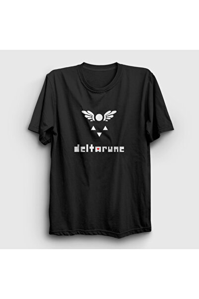 ZOKAWEAR Unisex crna majica sa logotipom Deltarune igre Undertale 435zw