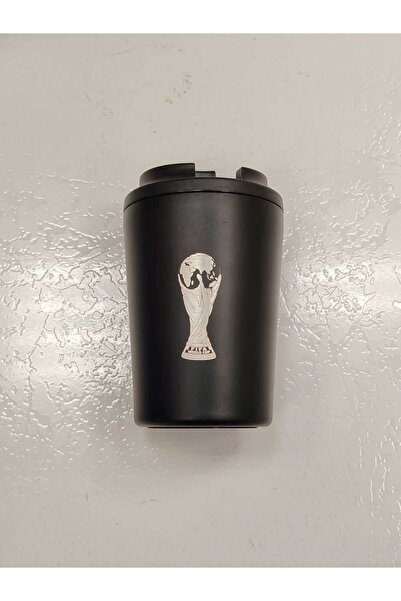 co arma Black Color Laser Engraving 2026 Worldcup Thermo Cup
