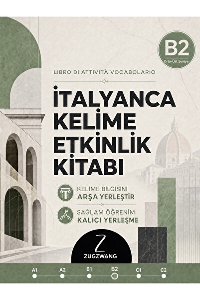 ZUGZWANG Italian Word Activity Book B2 Level - Mastering Vocabulary