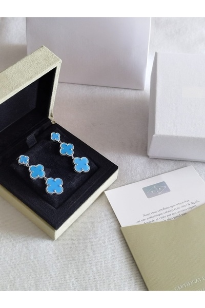 Glamour Galore Three-Layer Earring with Accessories