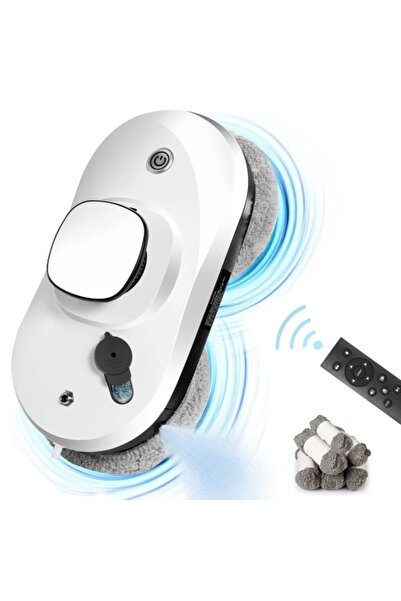 MACON Smart Robotic Window Cleaner with Remote Control, 2500Pa Vacuum Suction...