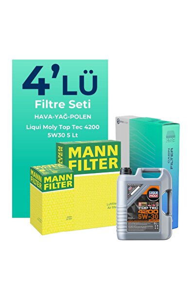 Mann-Filter Hyundai Getz 1.5 Dizel Filtre Bakım Seti Liqui Moly Motor Yağlı (...