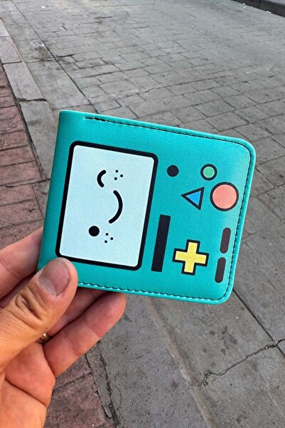 Köstebek Blue Adventure Time Bmo Men's Wallet