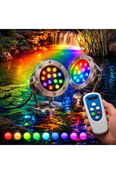 Aqua Zonic Spot cu leduri submersibile iluminat subacvatic acvarii si iazuri ...
