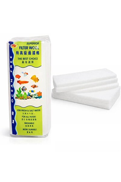 Ocean Free Vata filtru acvariu New 6 Pcs. Wool AW-6PC