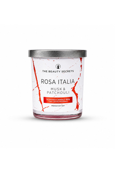 The Beauty Secrets Rosa Italia Scented Candle