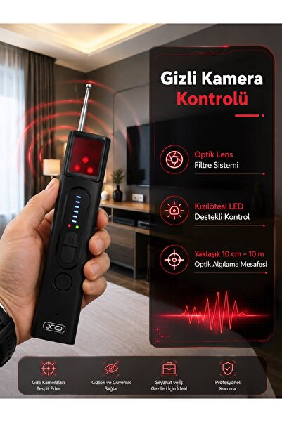 Genel Markalar Gizli Kamera, Gps Ve Rf Sinyal Tespit Cihazı