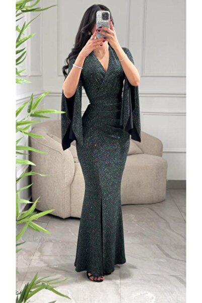 it's Mine Colorful Sparkle Evening Dress