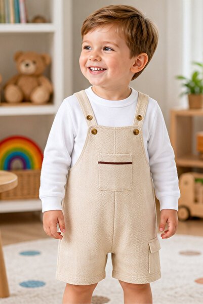 MARCO DONATELI Boys Dungaree Set