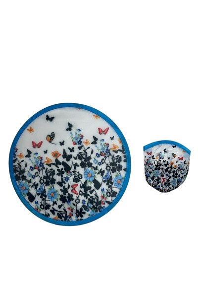 YELPAZE DÜNYASI KATLANABİLİR YUVARLAK YELPAZE 25 CM