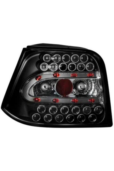 OEM Πίσω φώτα LED για Vw Golf IV (1997-2003) - μαύρα - σετ 2 τεμαχίων.