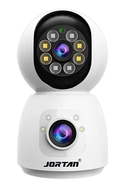 Jortan 4MP Indoor Dual Lens Wi-Fi Security Camera, PTZ Smart IP Camera, Color...