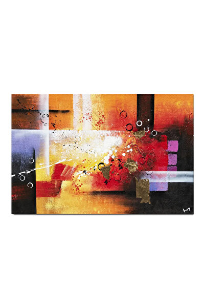 artnova Χειροποίητος αφηρημένος πίνακας για σαλόνι, γραφείο, Φαντασία σε αφηρ...