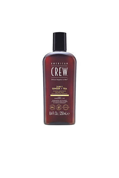 American Crew 3-in-1 Ingwer + Tee Shampoo 250 ml