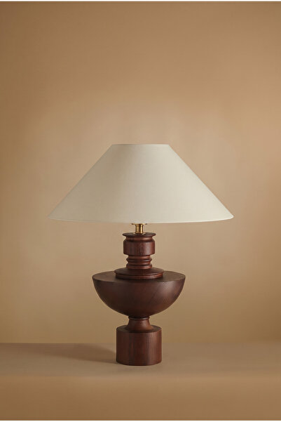 Vinner Nora Masa Lambası – Ahşap Detaylı Modern Tasarım – 46 cm Şık Aydınlatm...